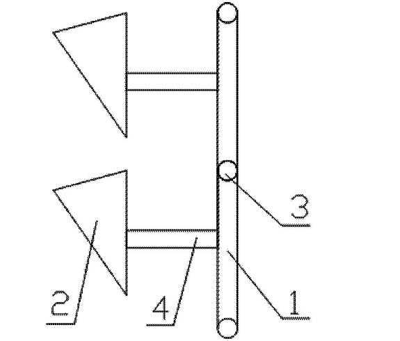 斗式提升機料斗安裝結(jié)構(gòu)